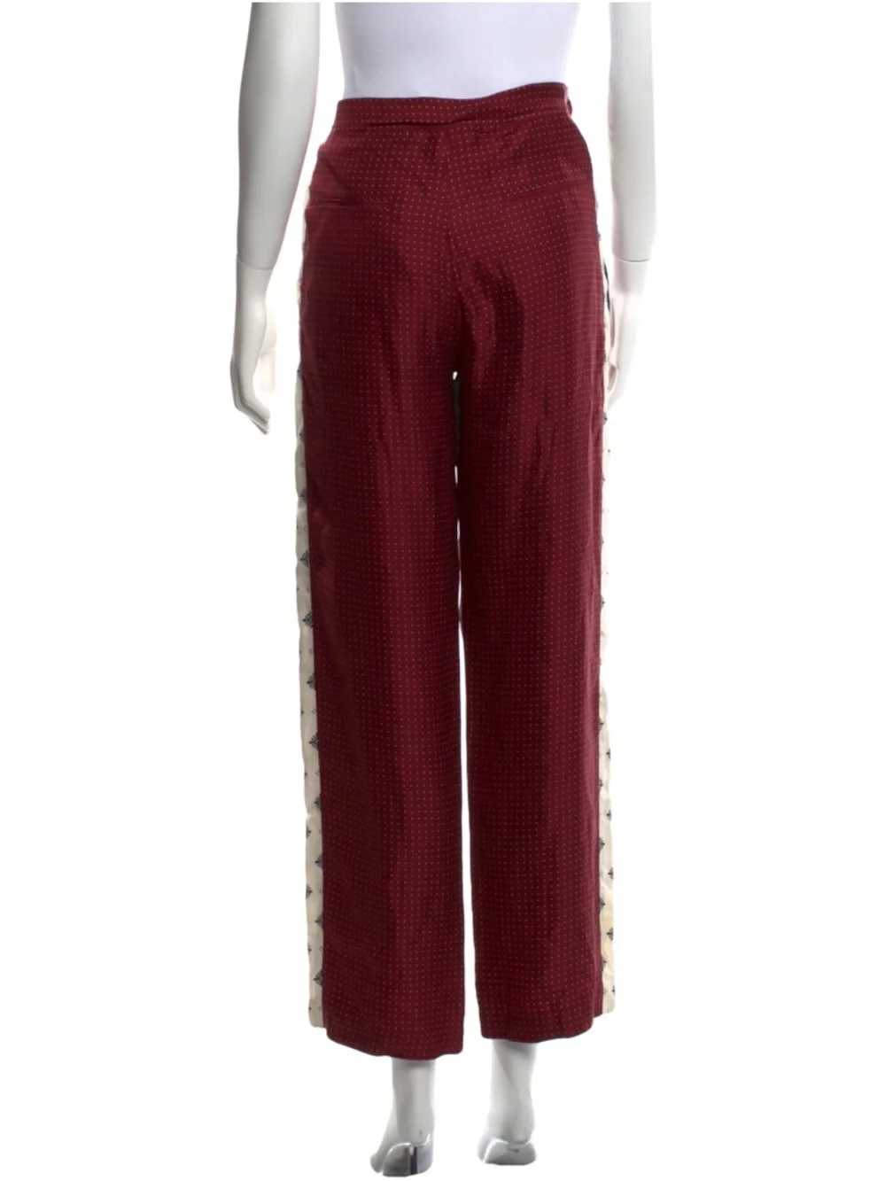 rag & bone 100% silk pajama top and pants Rudy set diamond print - Picture 5 of 11